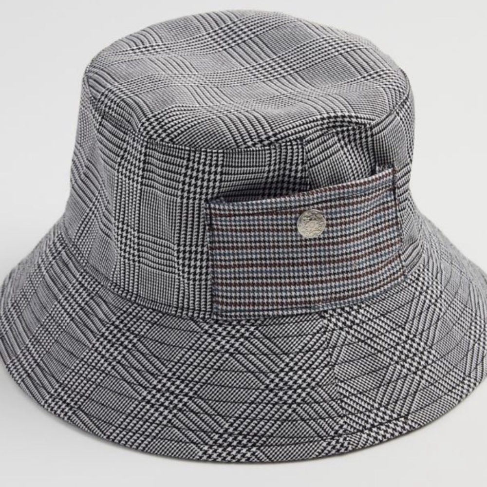 3/$30 Urban Outfitters check bucket hat